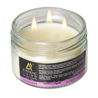 3 wick Lavender Soy Wax Candle